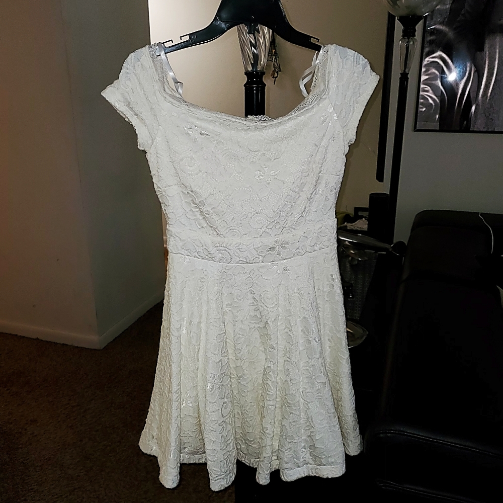 White dress